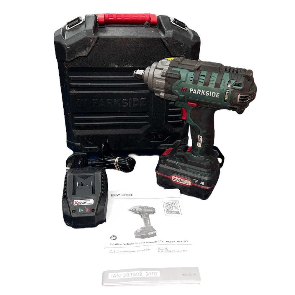 Parkside 20V Cordless Vehicle Impact Wrench Own4Less